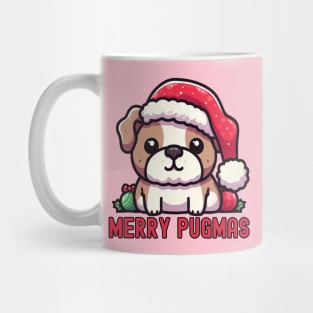 Pugmas Christmas Santa Dog Mug